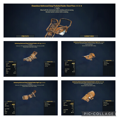 Bolstering Raider Sneak Full Set