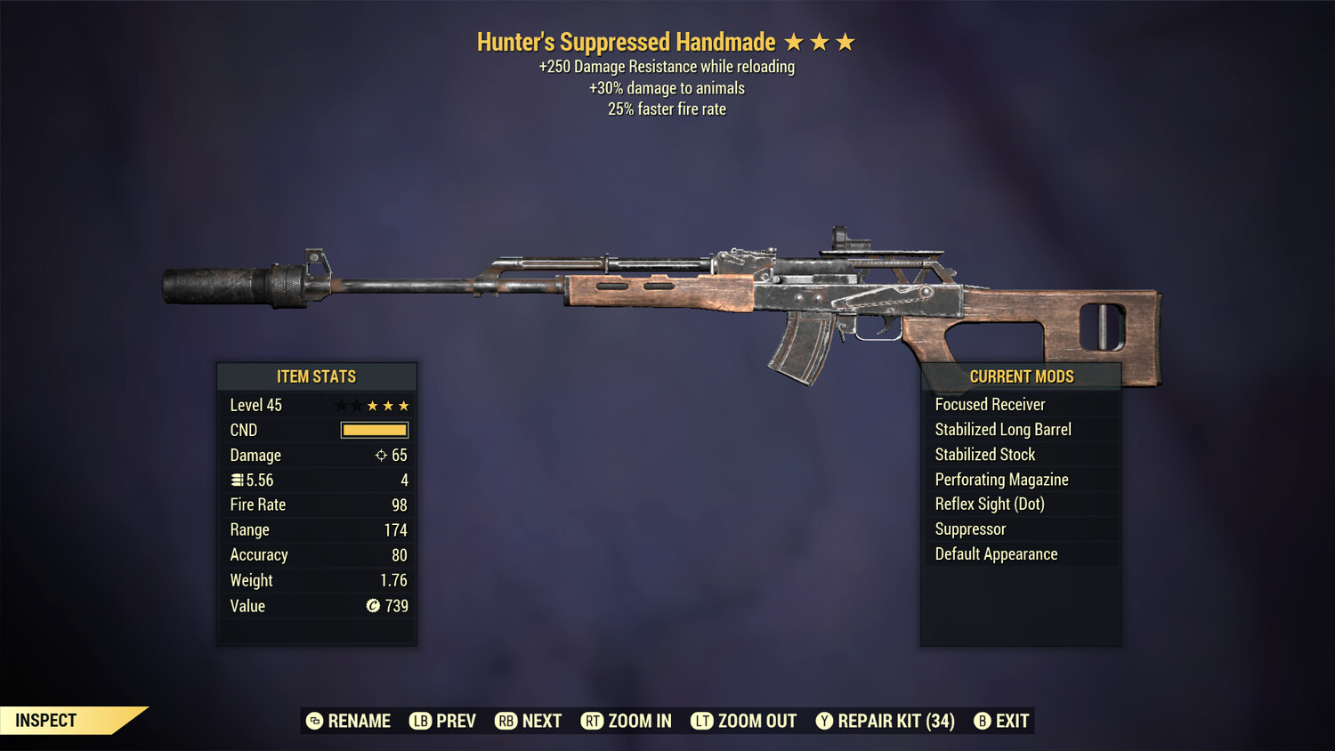 Hunters 25/250 Handmade