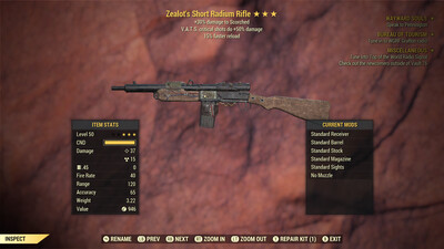Zealots 50/15 Radium Rifle