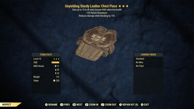 Unyielding PR Block Leather Chest