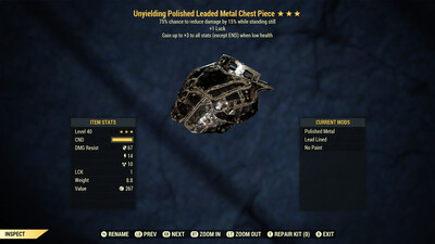 Unyielding 1L/Sentinel Metal C