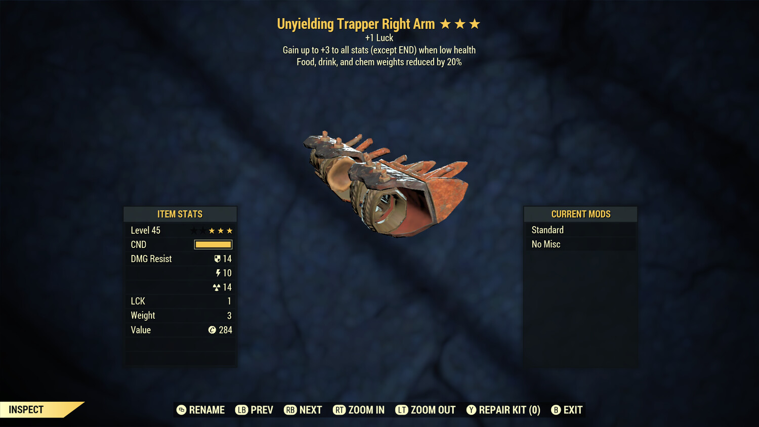 Unyielding 1L FDC Trapper RA