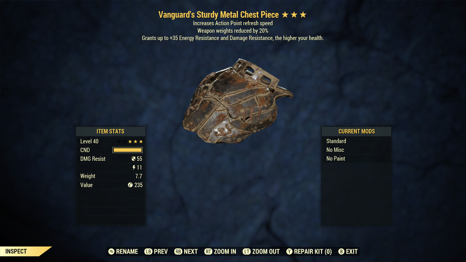 Vanguard Metal AP WWR C