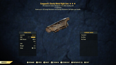 Vanguard Metal Sentinel RA