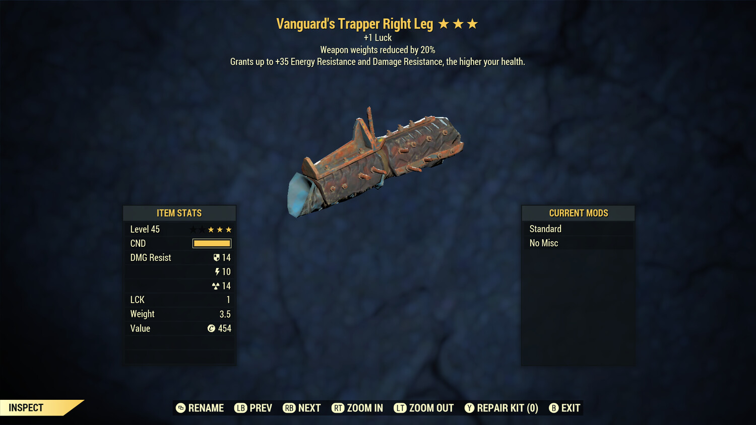 Vanguard Trapper WWR RL