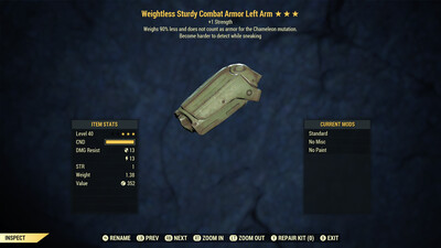 Weightless Combat Sneak LA