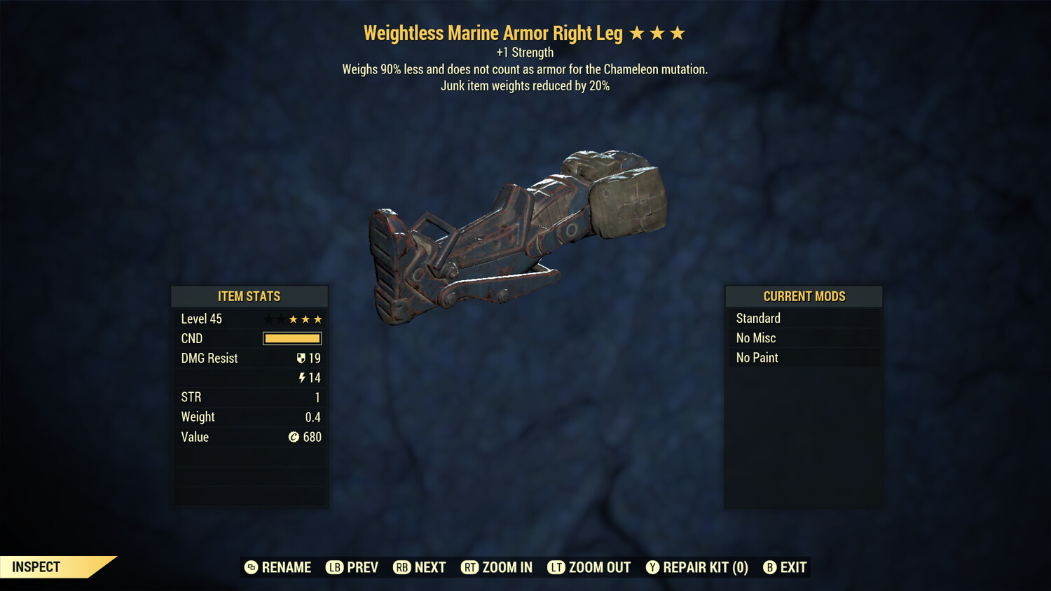 Weightless Marine JWR RL
