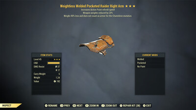 Weightless Raider AP WWR RA
