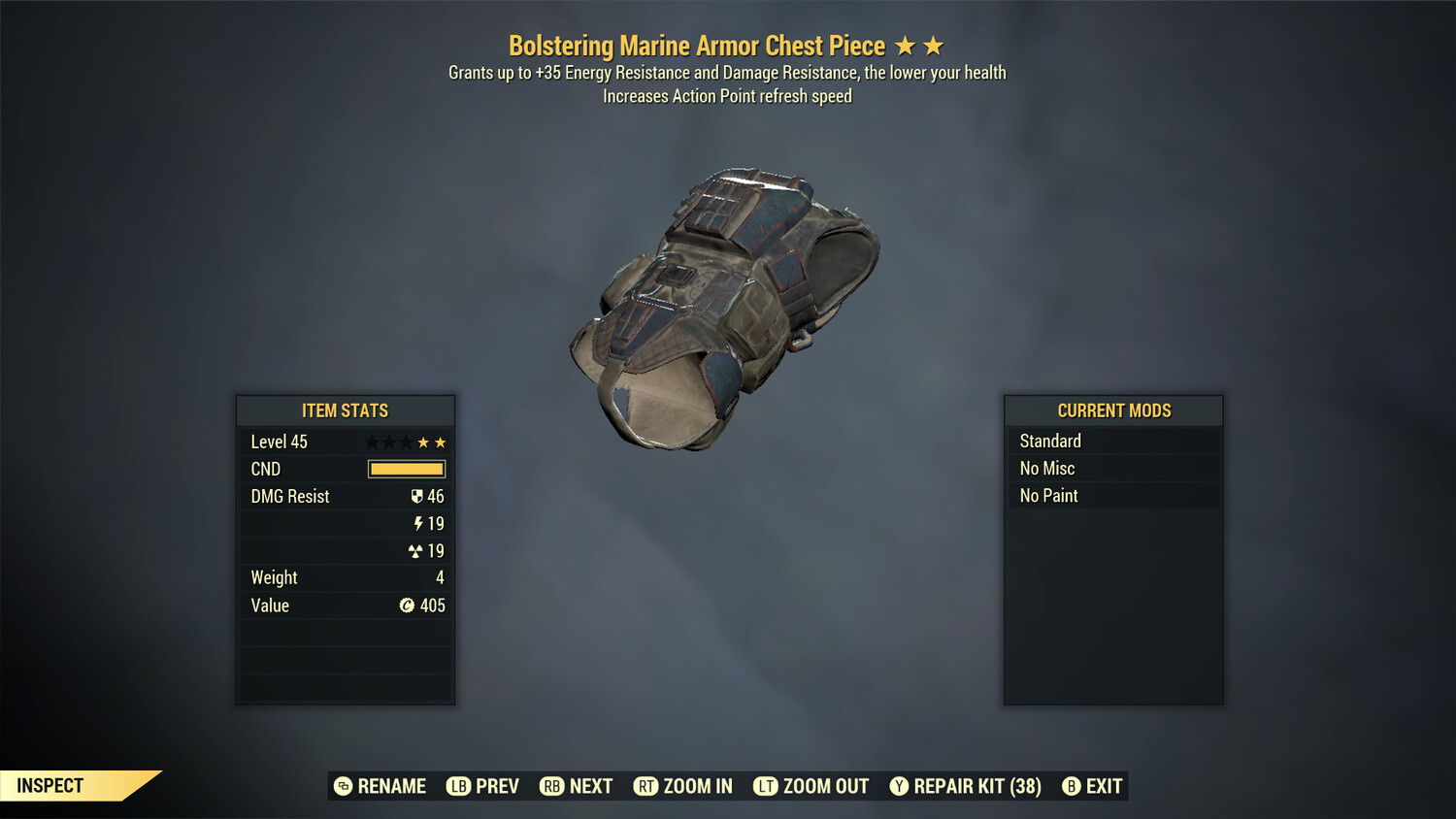 Bolstering Marine AP C