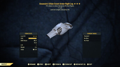 Assassins U Scout JWR RL