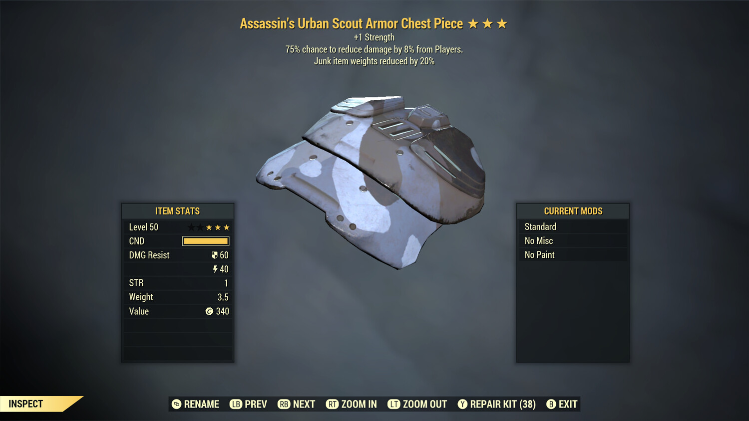 Assassins U Scout JWR C