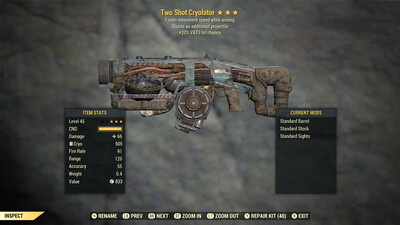 Two Shot 50/FMS Cryolator