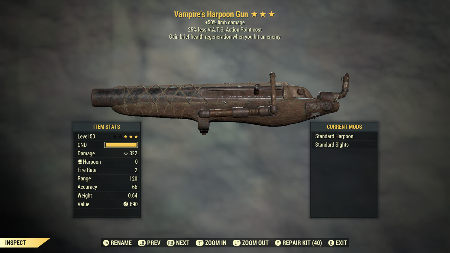 Vampire 25/50 Harpoon