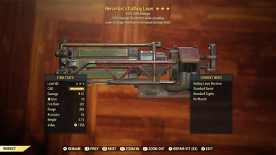 Berserker 50/250 Gatling Laser