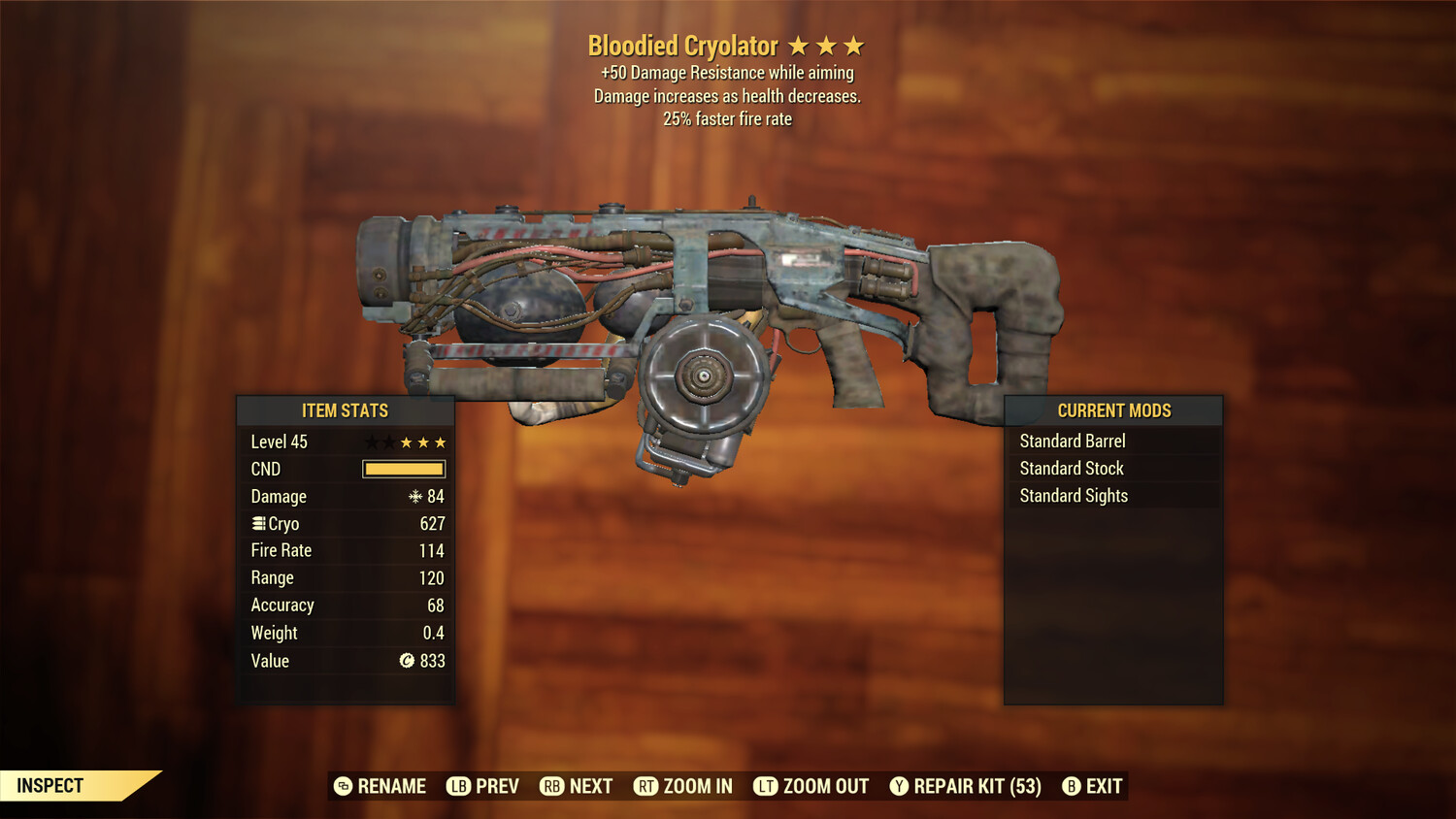 Bloodied 25/50 Cryolator