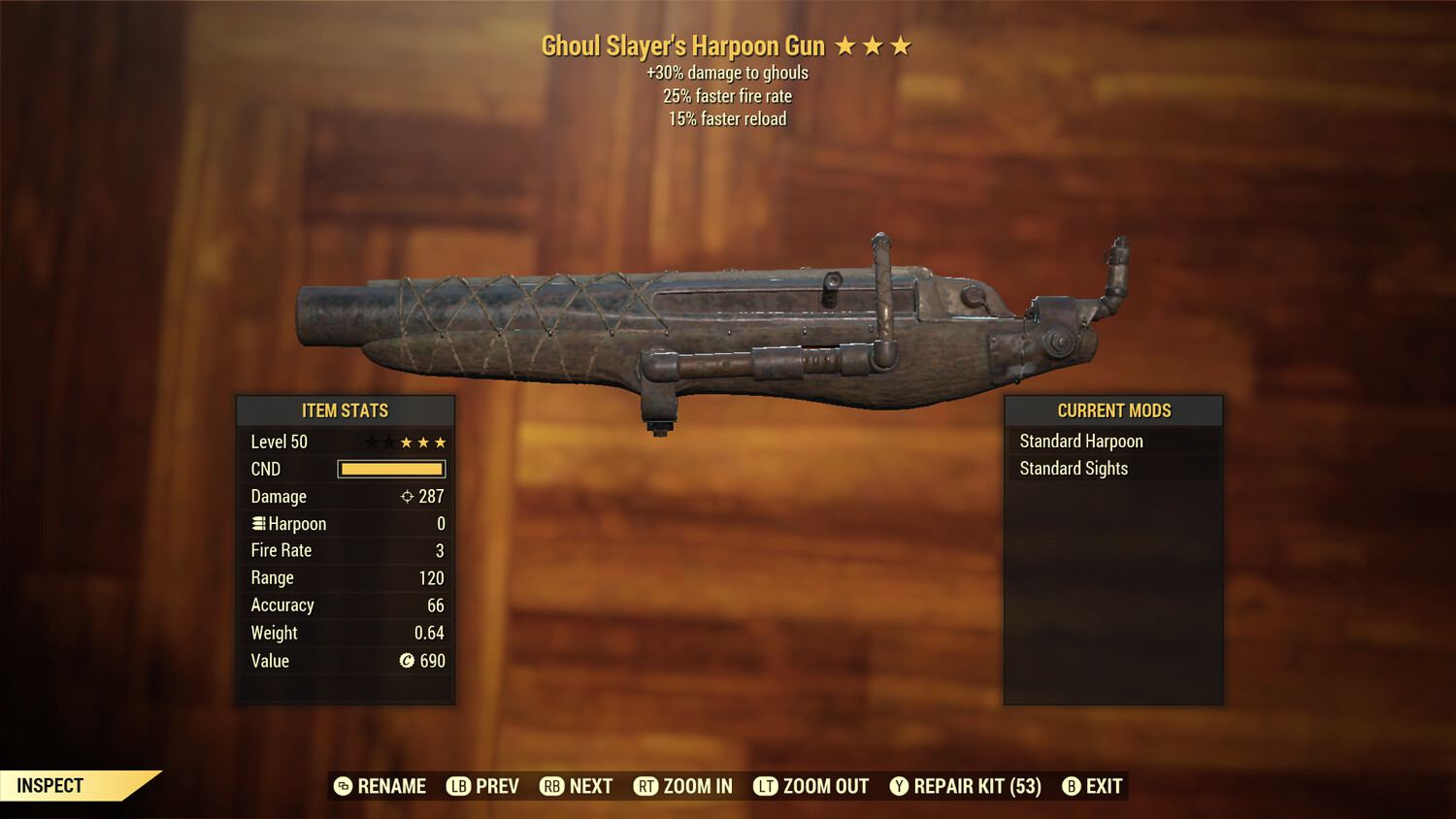 Ghoul Slayers 25/15 Harpoon