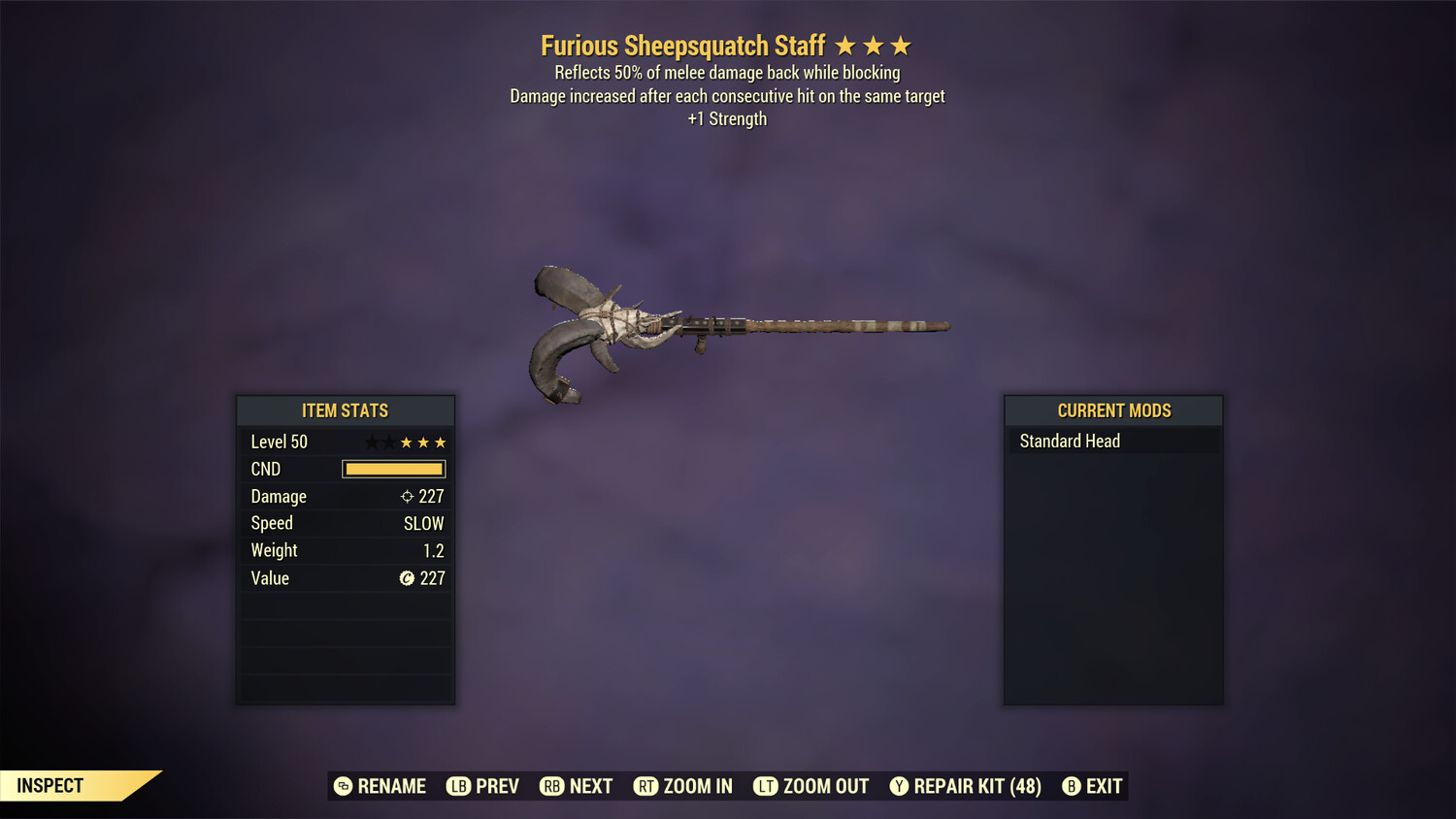 Furious 1S/Block Sheepsquatch Club
