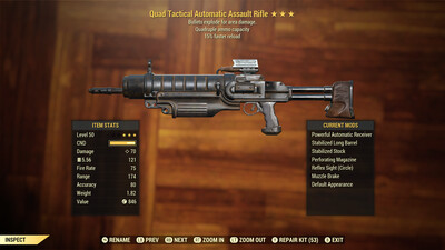 Quad Explosive 15r Assault Rifle