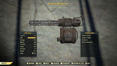 Assassins Explosive Minigun