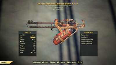 Berserker 25/15 Flamer/ Napalmer