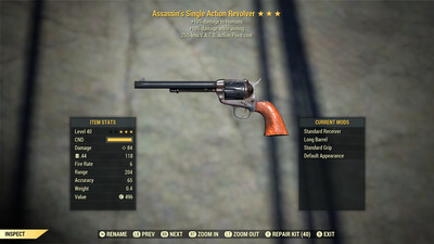 Assassins 10/25 Revolver