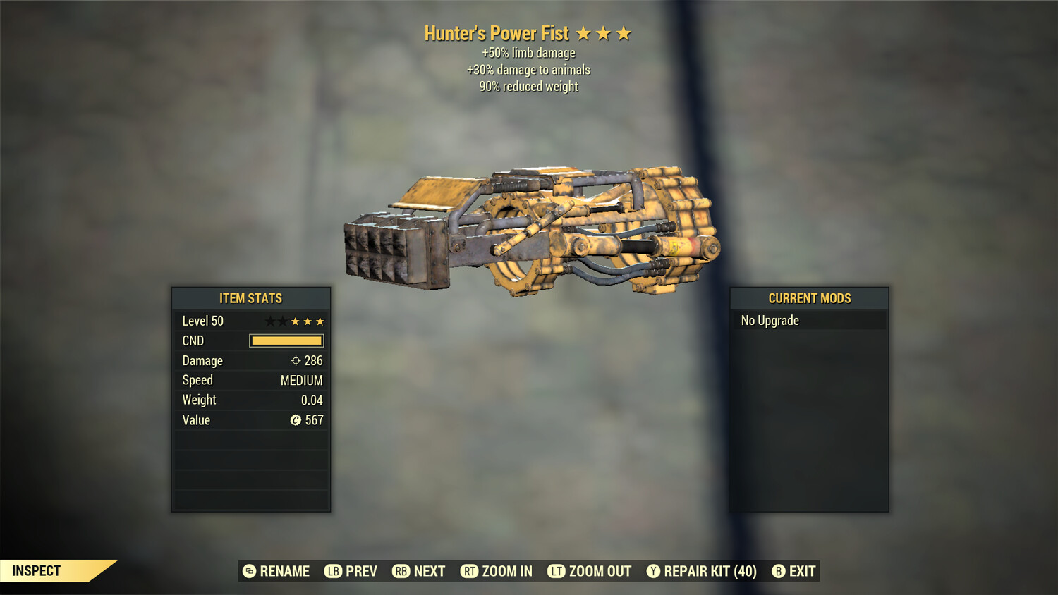 Hunters 50/90 Power Fist