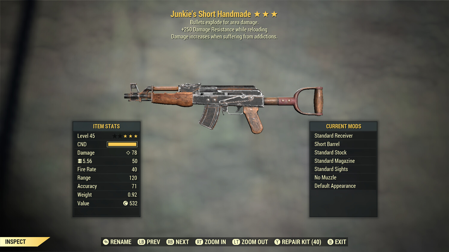 Junkie Explosive 250 Handmade