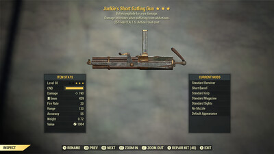Junkies Explosive 25 Gatling Gun