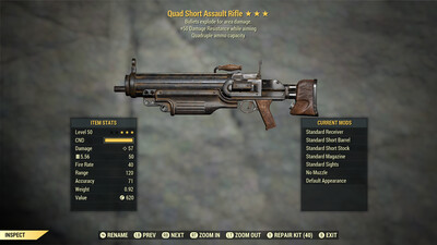 Quad Explosive 50 Assault Rifle