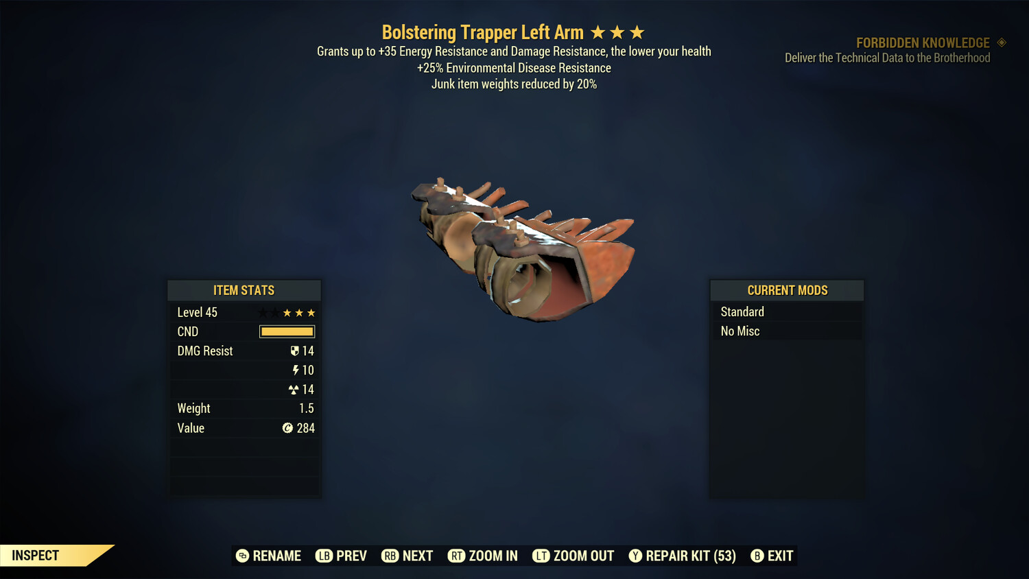 Bolstering Trapper JWR LA