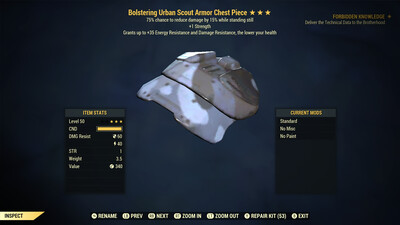 Bolstering U Scout 1S Sentinel C