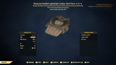 Nocturnal Leather AmmoWR C