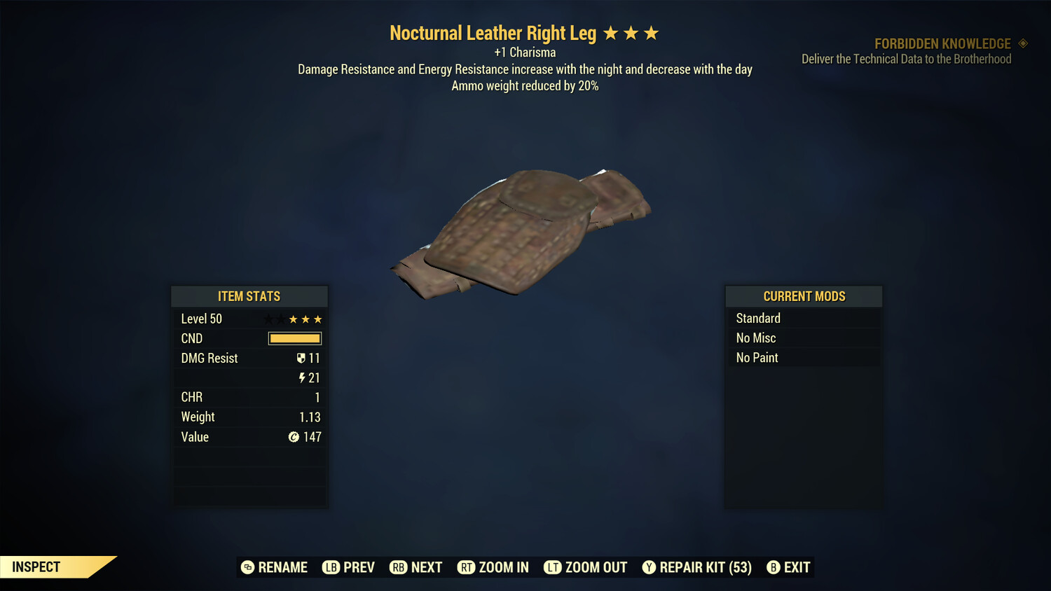 Nocturnal Leather AmmoWR RL