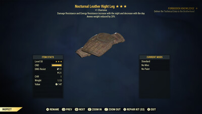 Nocturnal Leather AmmoWR RL