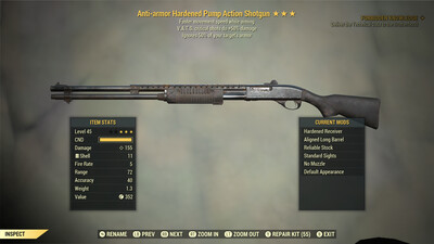 Anti Armor 50/FMS Pump Action Shotgun