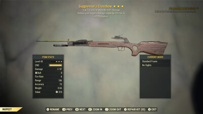 Suppressors 50/1P Crossbow