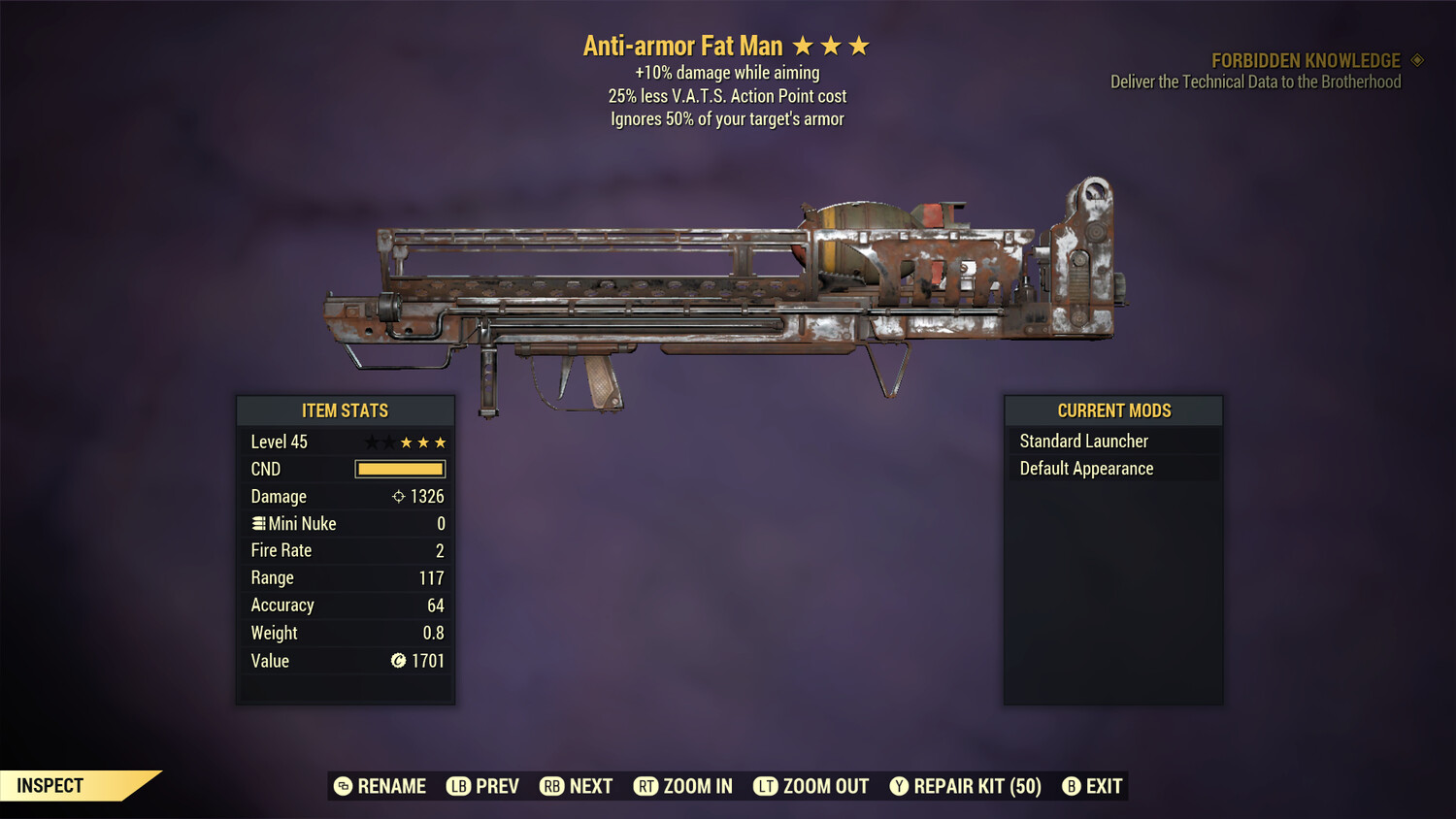 Anti Armor 25/25 Fat Man