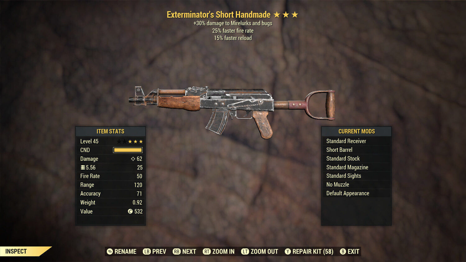 Exterminator 25/15 Handmade