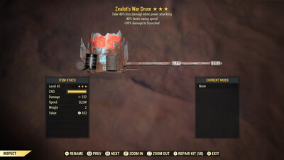 Zealots SS/PA War Drum