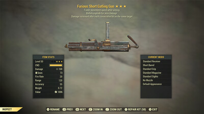 Furious Explosive FMS Gatling Gun