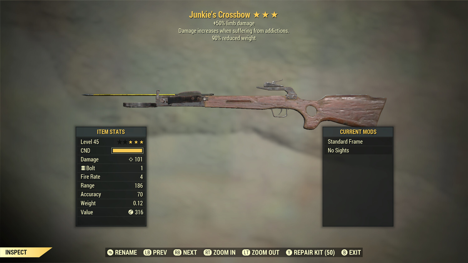 Junkie 50/90 Crossbow