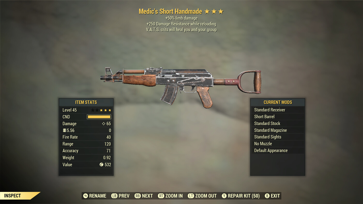 Medics 50/250 Handmade