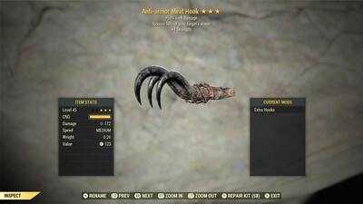 Anti Armor 50L/1S Meat Hook