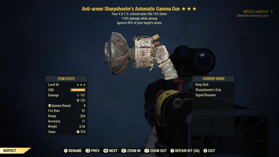 Anti Armor 25/15 Gamma Gun