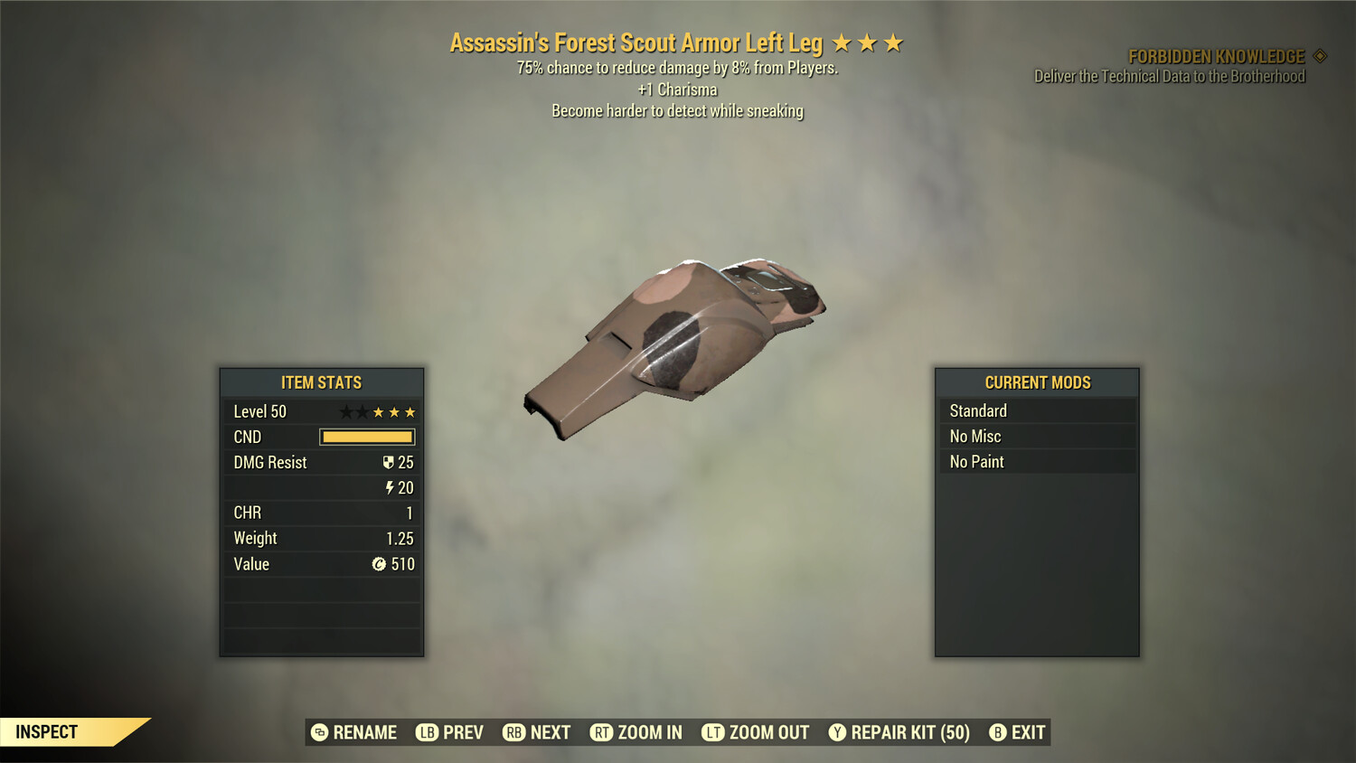 Assassins 1C F Scout Sneak LL