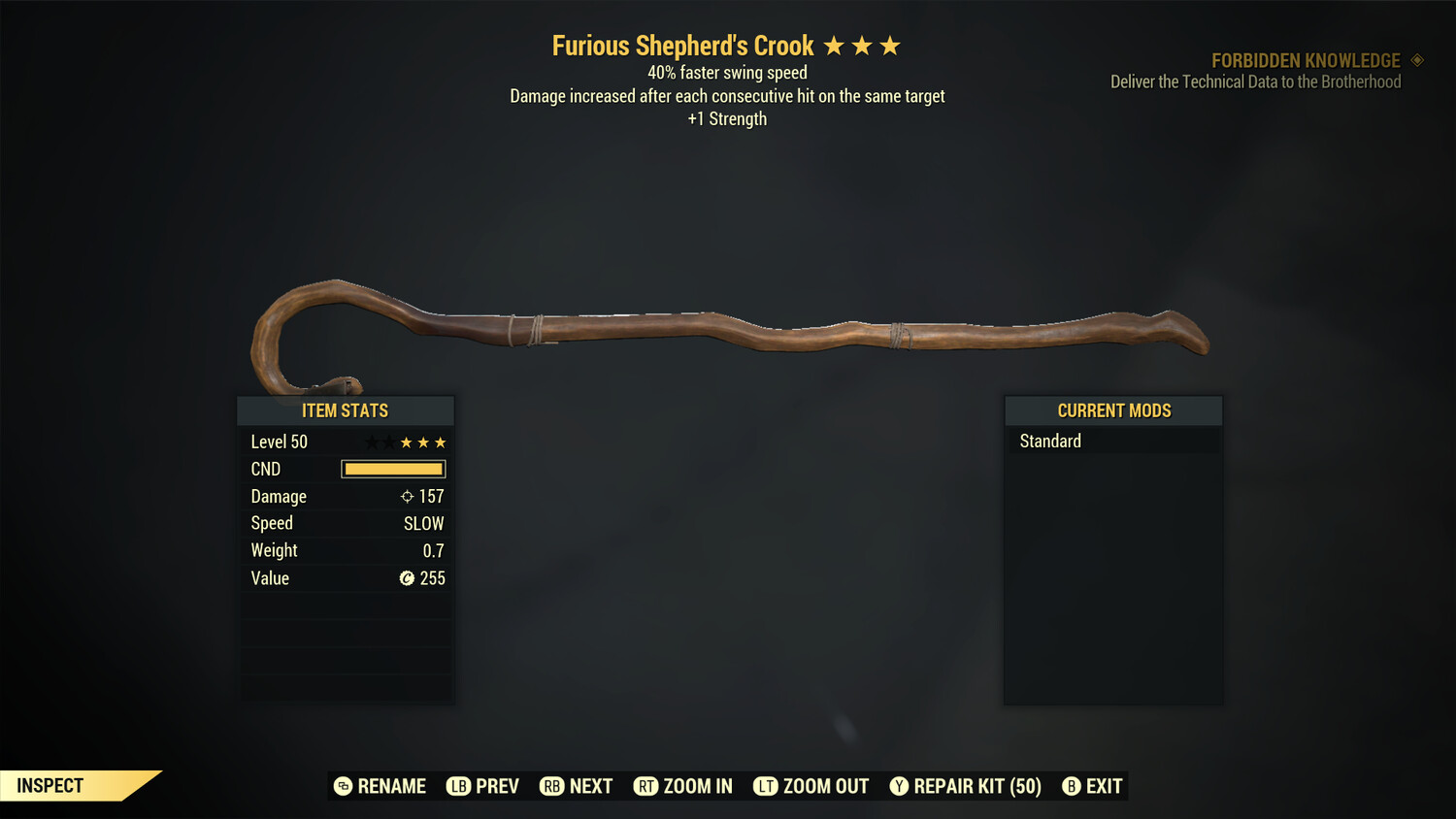 Furious 1S SS Shepherd Crook