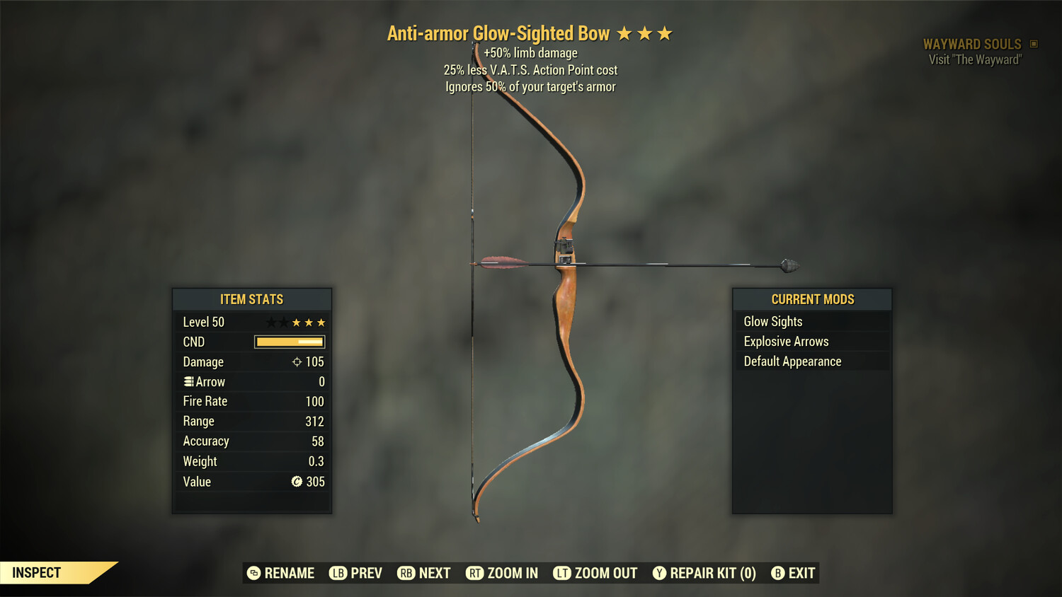Anti Armor 50L/25 Bow