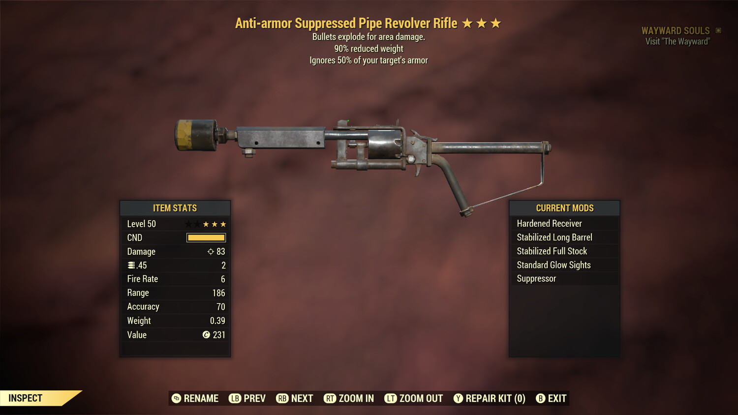 Anti Armor Explosive 90 Pipe Rifle