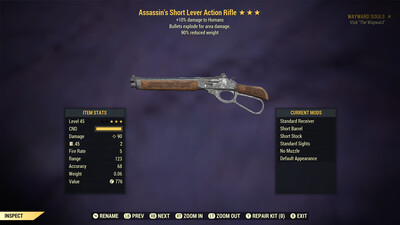 Assassins Explosive 90 Lever Action