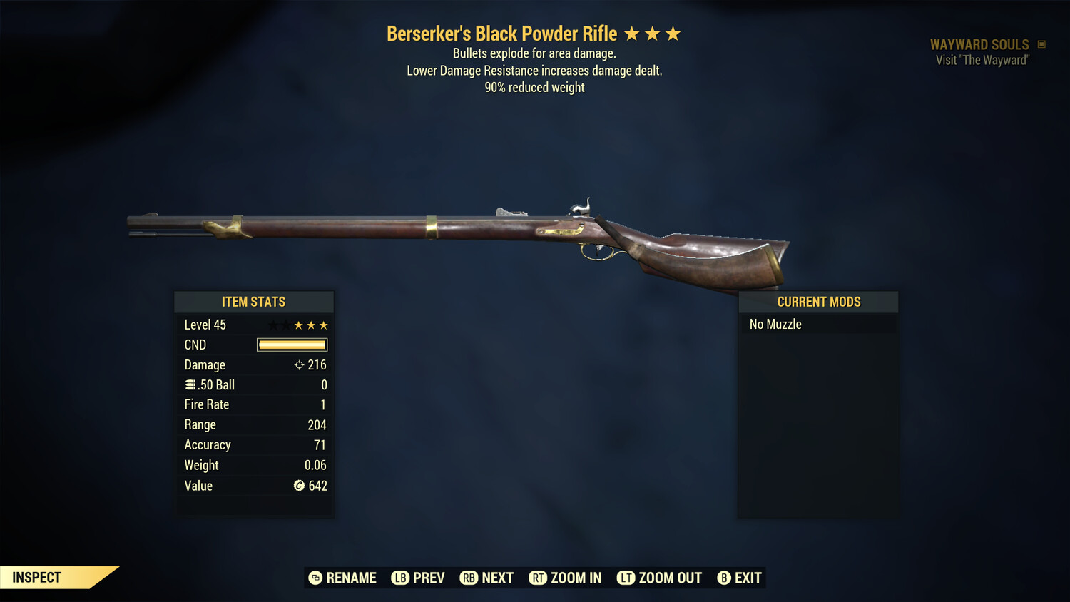 Berserkers Explosive 90 Black Powder Rifle